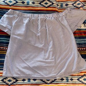 Off the shoulder Old Navy top